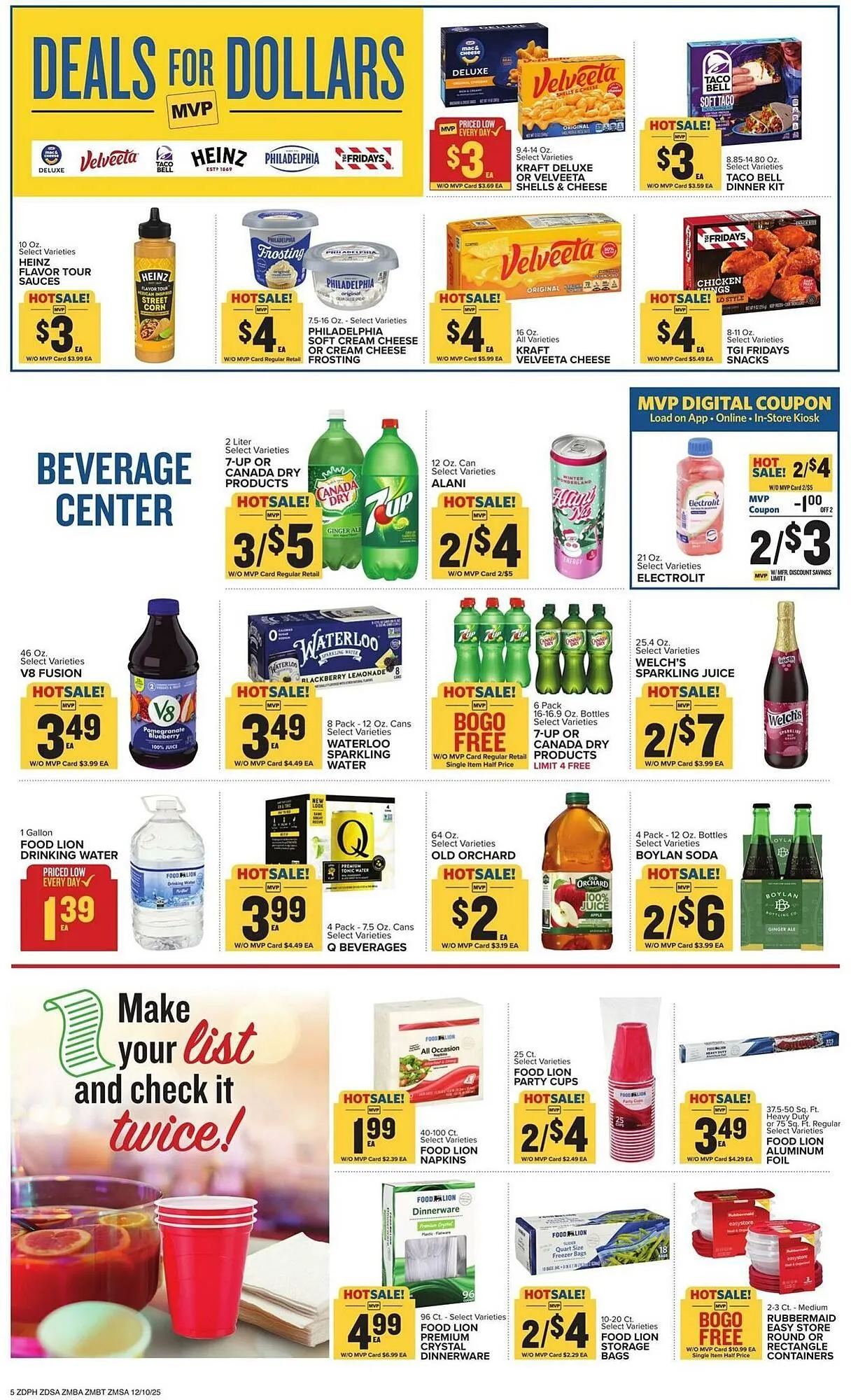 Weekly ad Food Lion weekly ad from December 10 to December 16 2025 - Page 9