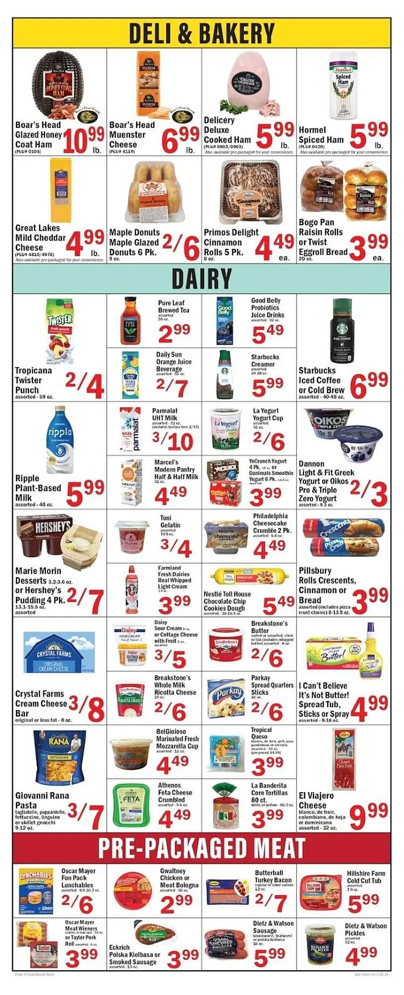 Weekly ad Food Bazaar circular from February 26 to March 4 2026 - Page 4