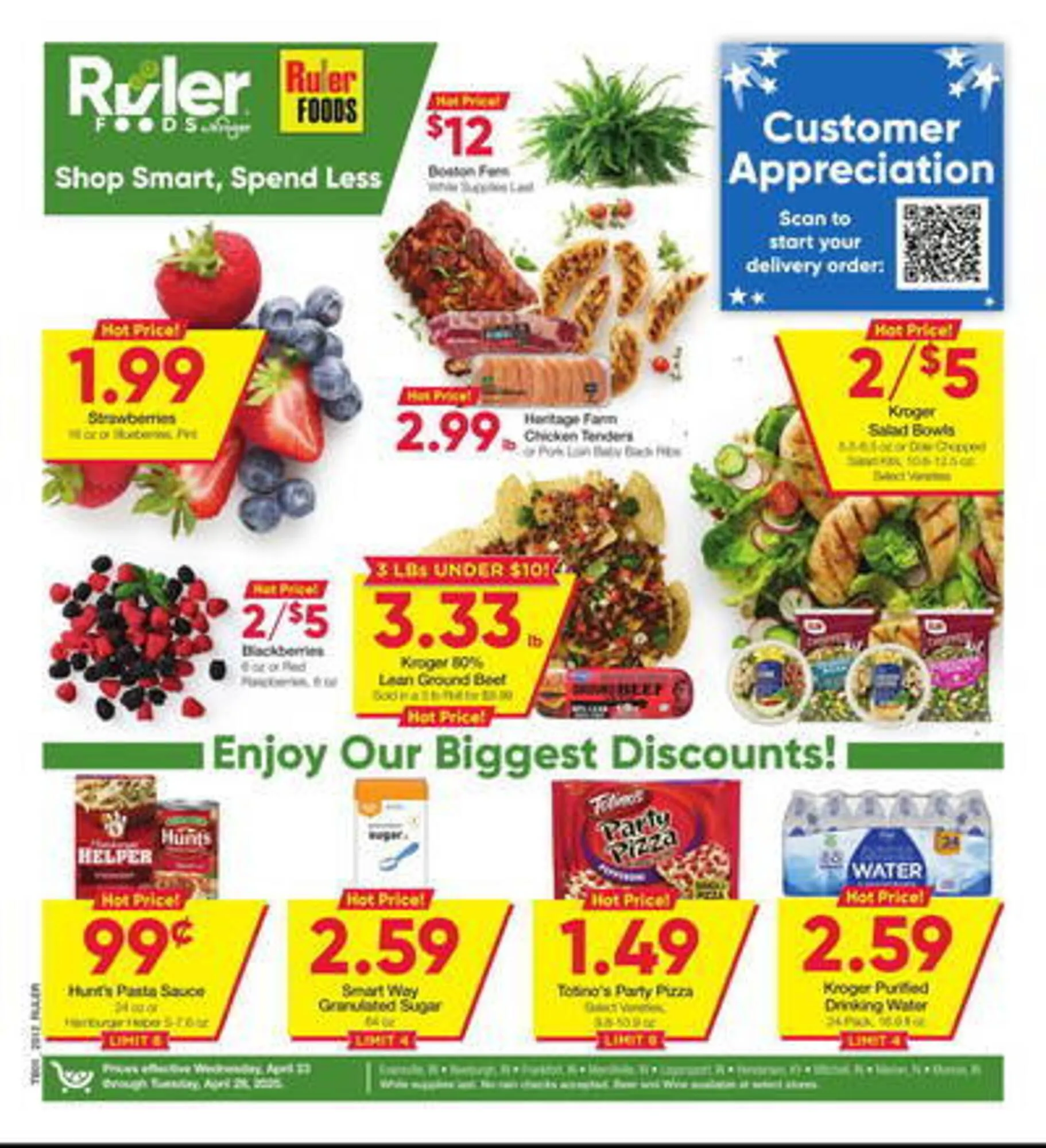 Ruler Foods Weekly Ad - 1