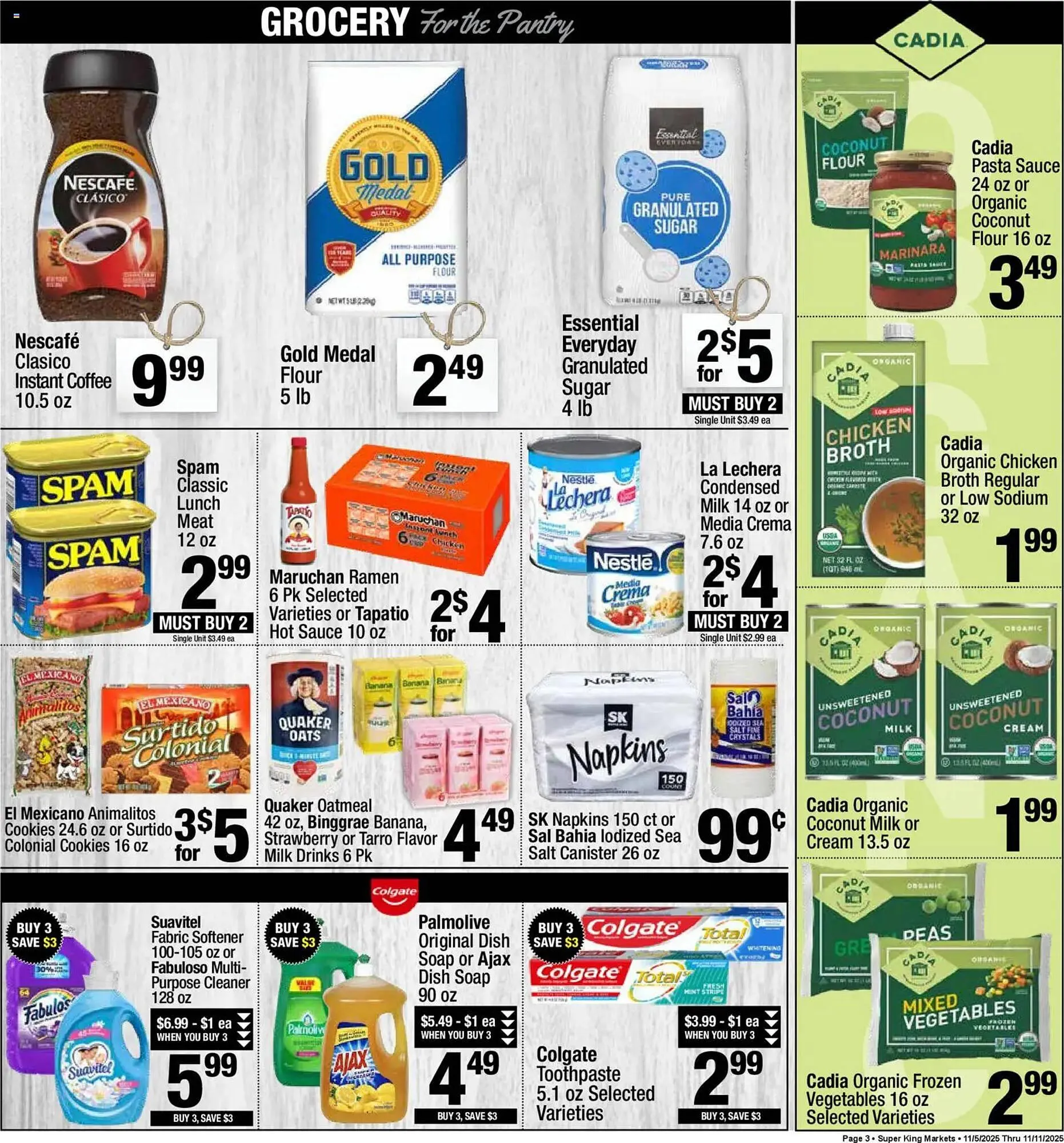 Weekly ad Super King Markets weekly ad from November 5 to November 12 2025 - Page 3