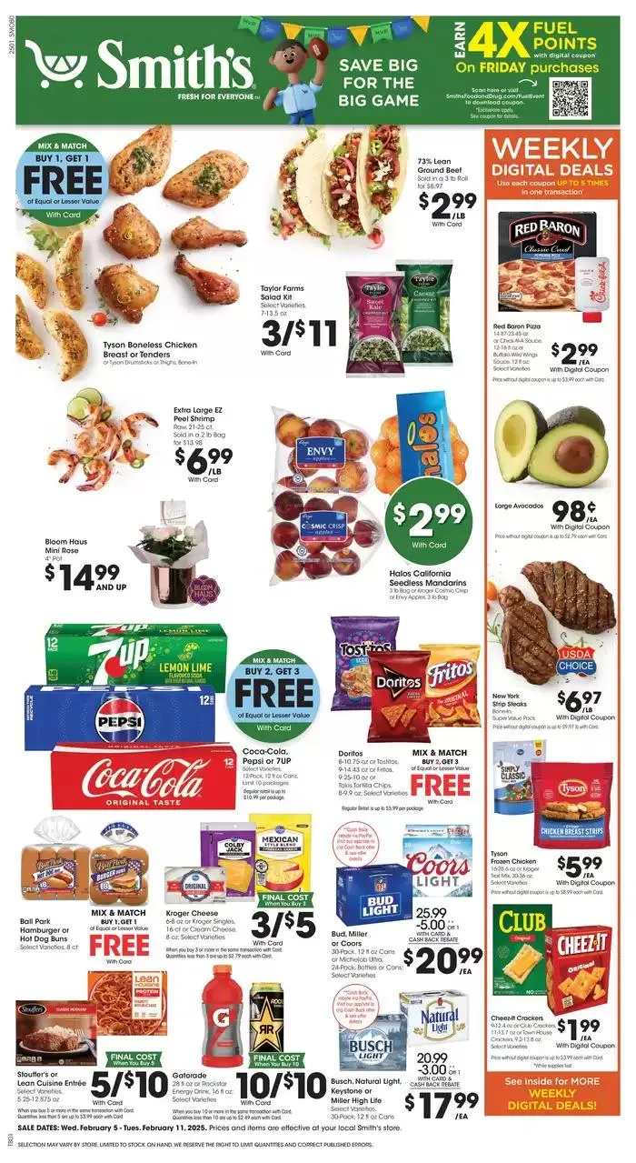 Weekly ad Our best offers for you from February 5 to February 11 2025 - Page 1