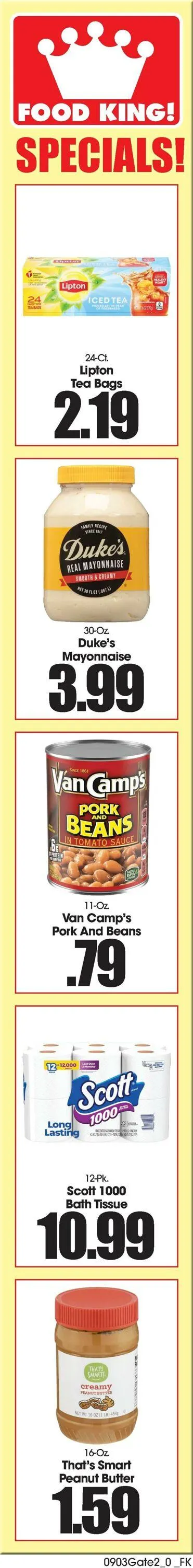 Weekly ad Food King Current weekly ad from September 3 to September 10 2025 - Page 8
