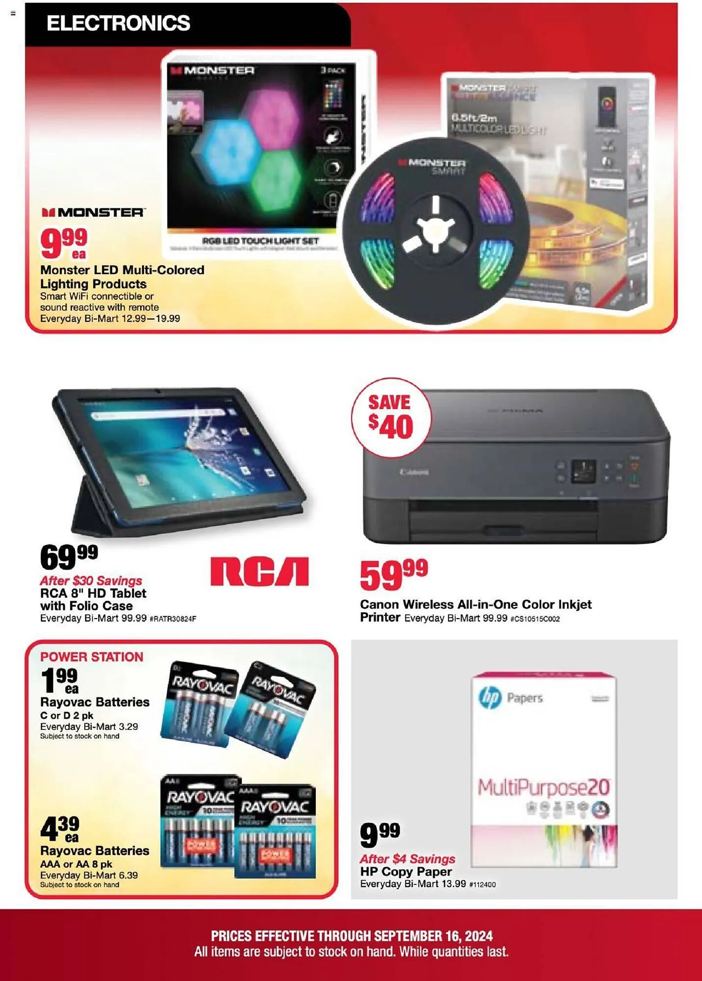 Weekly ad Bi-Mart Weekly Ad from September 10 to September 16 2024 - Page 18