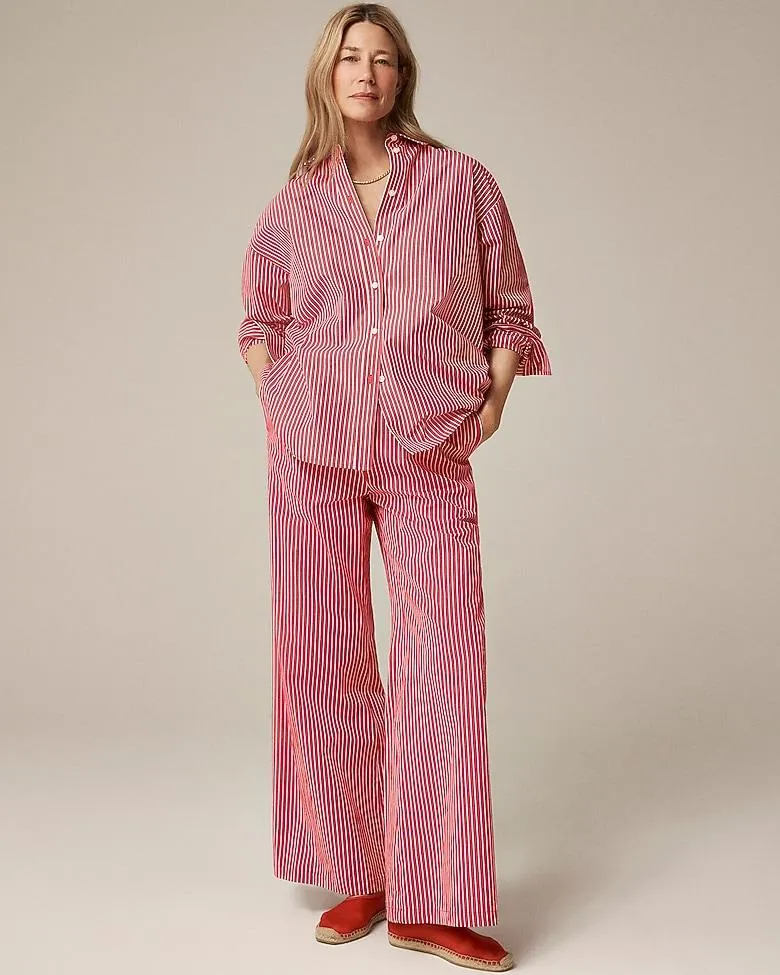 Cosmo pant in oxford stripe