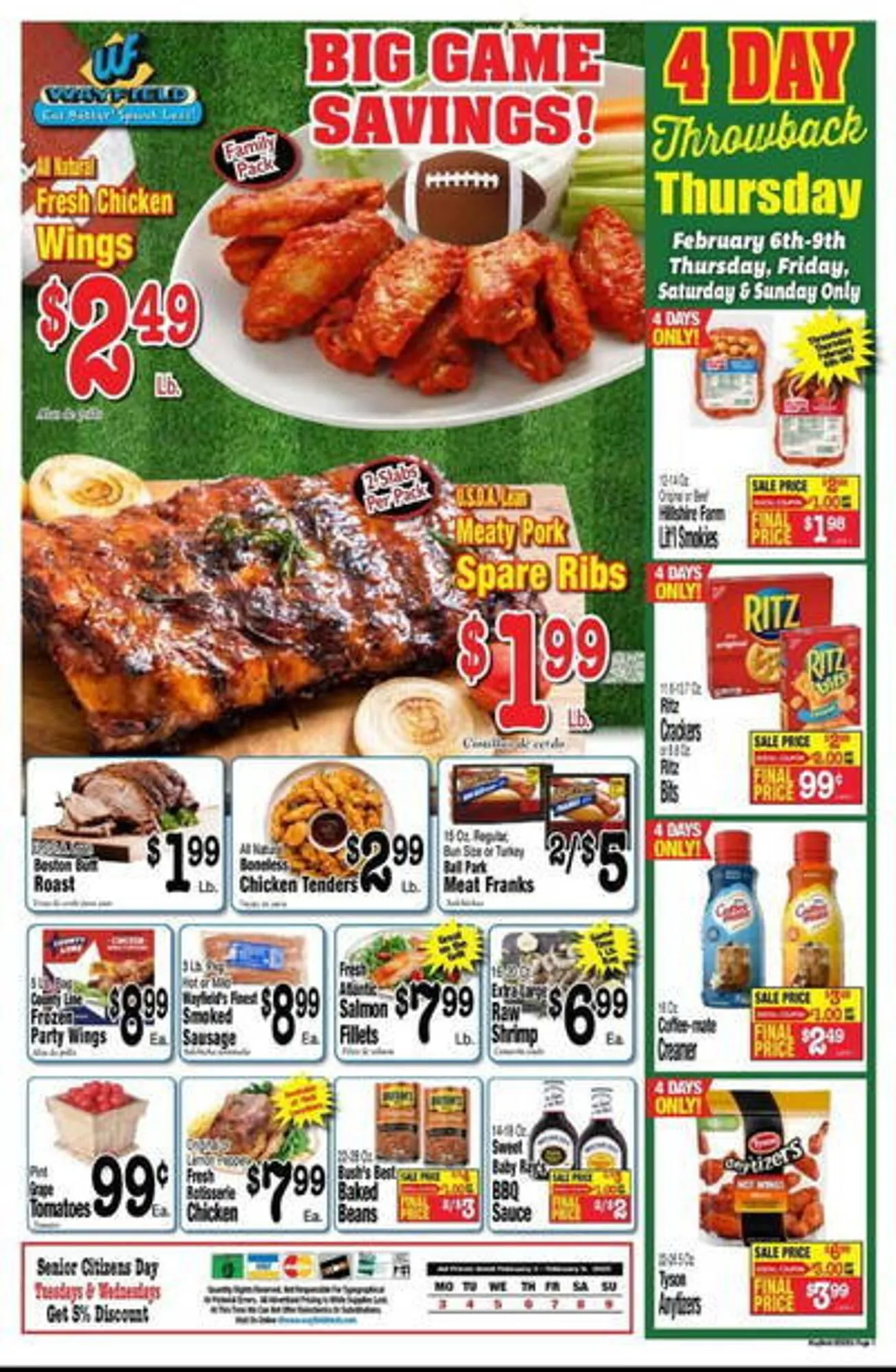 Wayfield Weekly Ad - 1