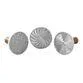 Nordic Ware Cast Aluminum Geo Cookie Stamps 3 Pack