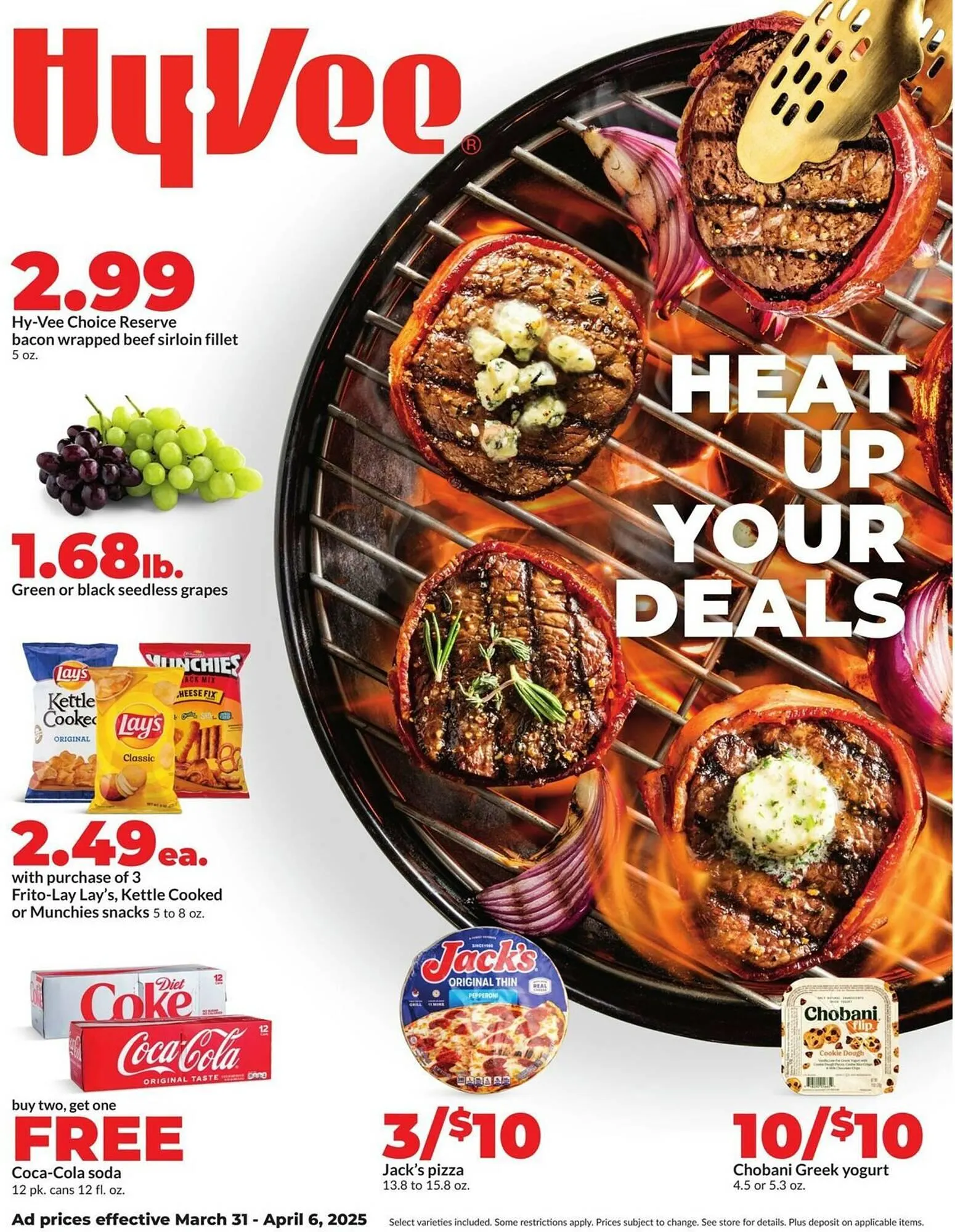 Weekly ad Hy-Vee Weekly Ad from March 31 to April 30 2025 - Page 1