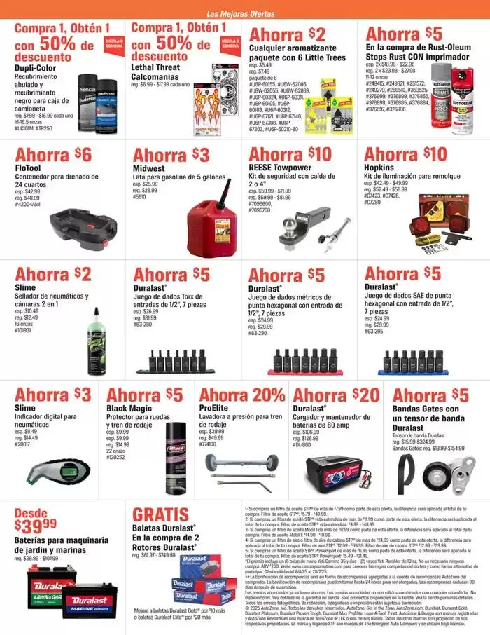 Weekly ad Weekly Ad AutoZone from April 8 to May 5 2025 - Page 5
