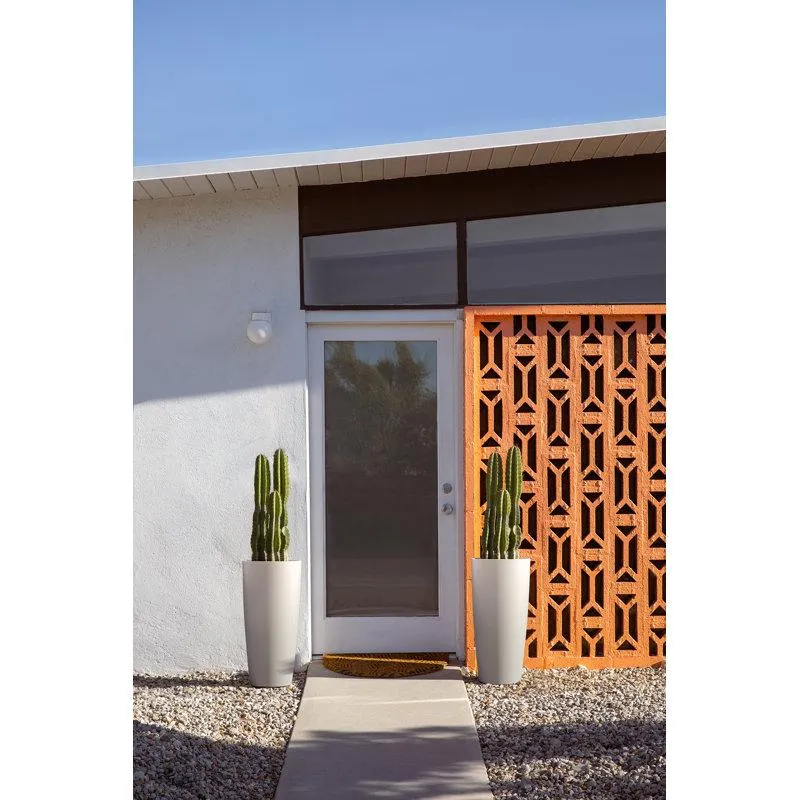 White Mason Series Selena Planter