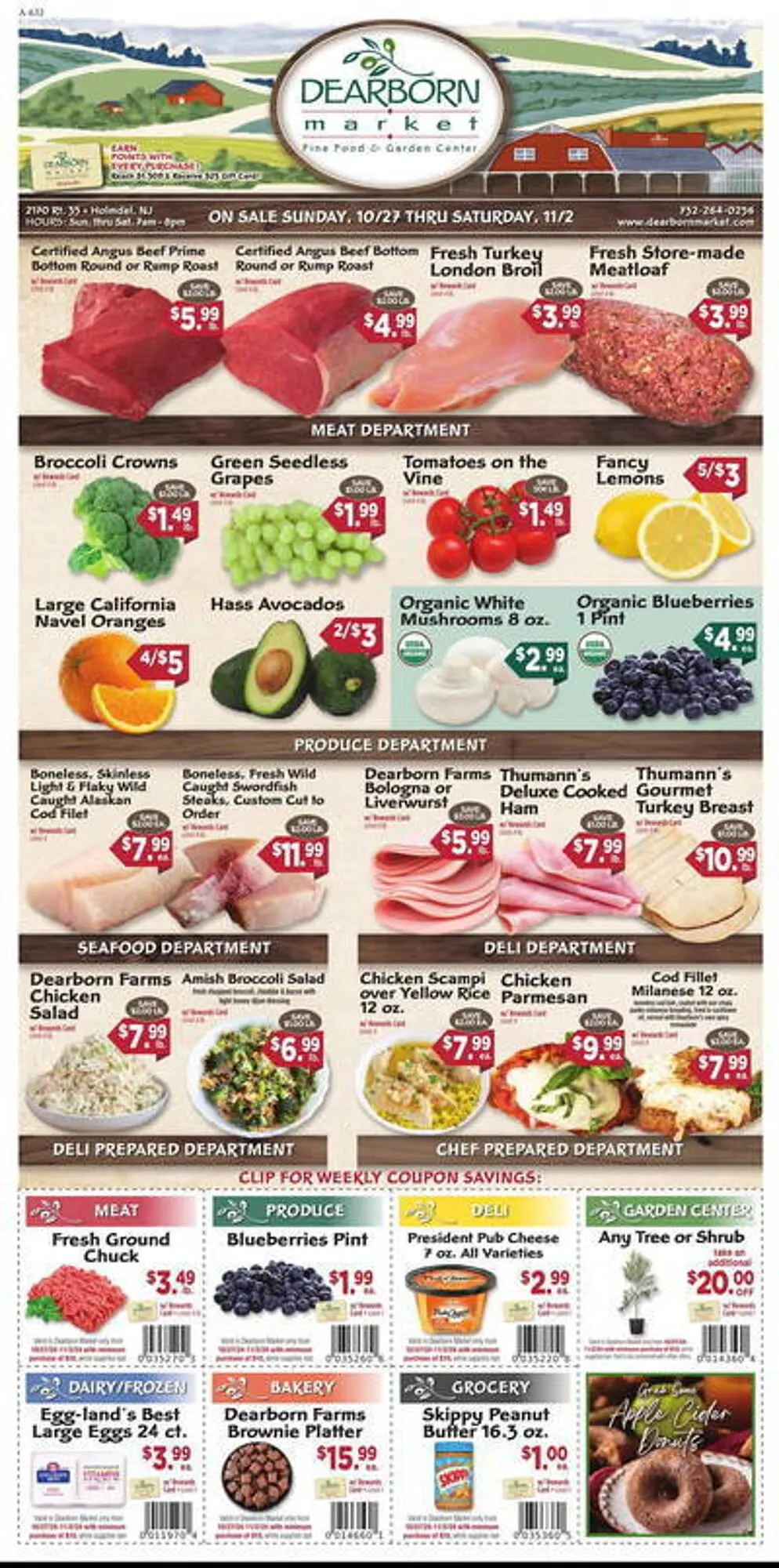 Weekly ad Dearborn Market Weekly Ad from October 27 to November 2 2024 - Page 1