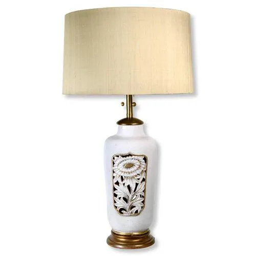 Large 1960s Marbro Sunflower Lamp