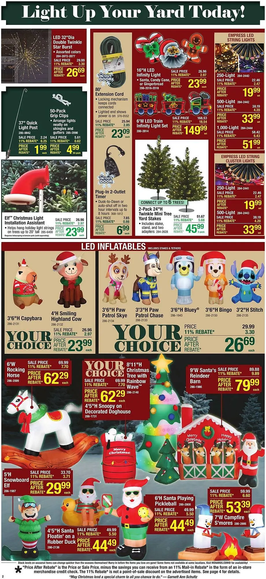 Weekly ad Menards weekly ad from November 6 to November 16 2025 - Page 2