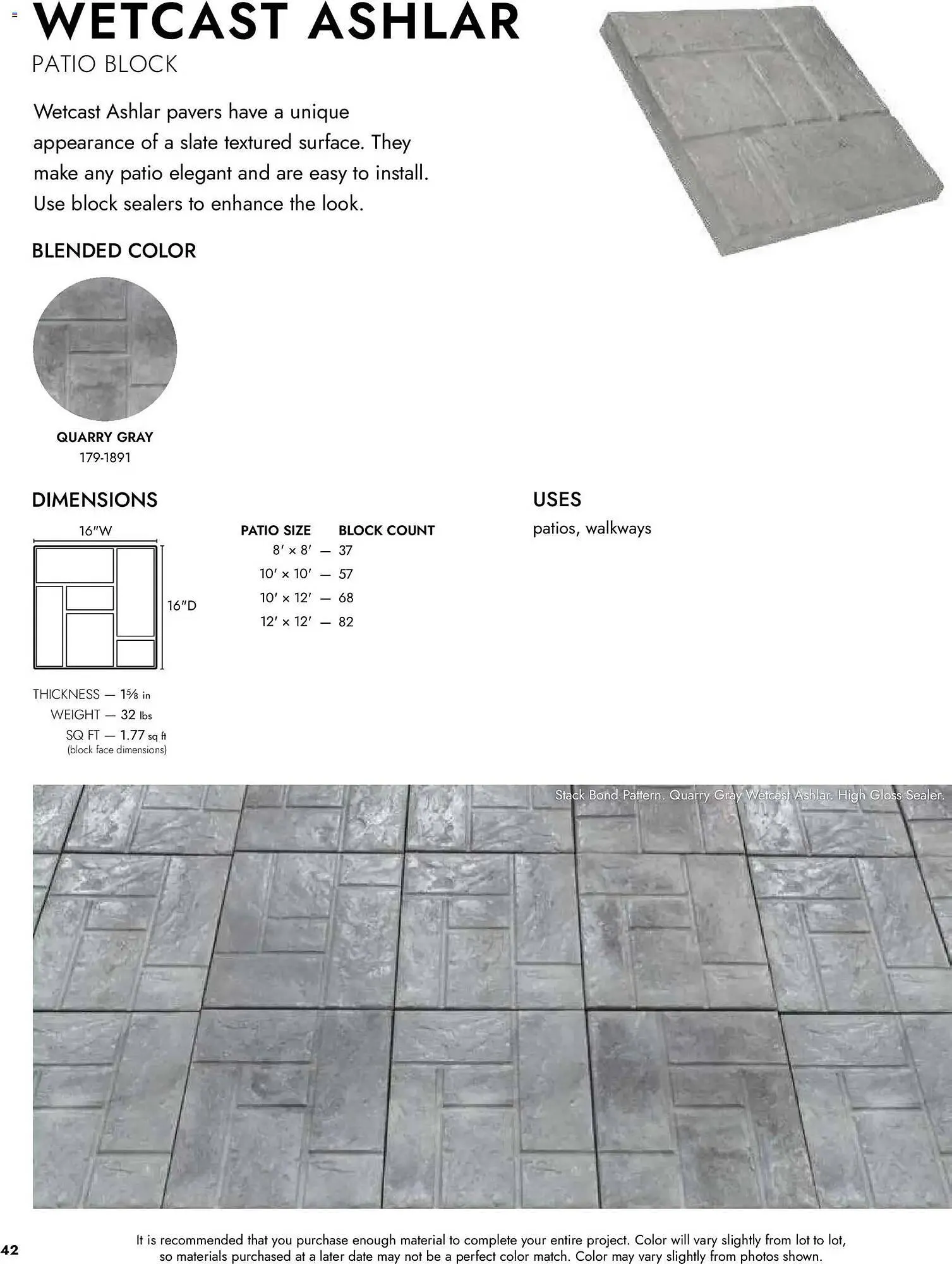 Weekly promotion Menards weekly ad spanning from April 2 to January 1 2027 - Page 42 for Catalogue 365