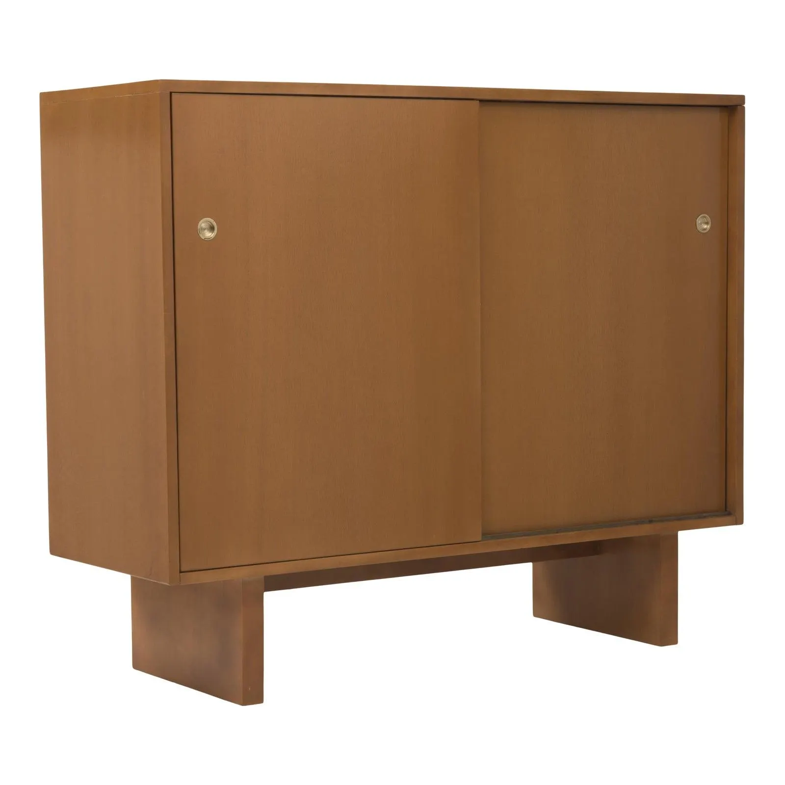 Early James Wylie for Widdicomb Sliding Door Dresser Chest Wardrobe Cabinet