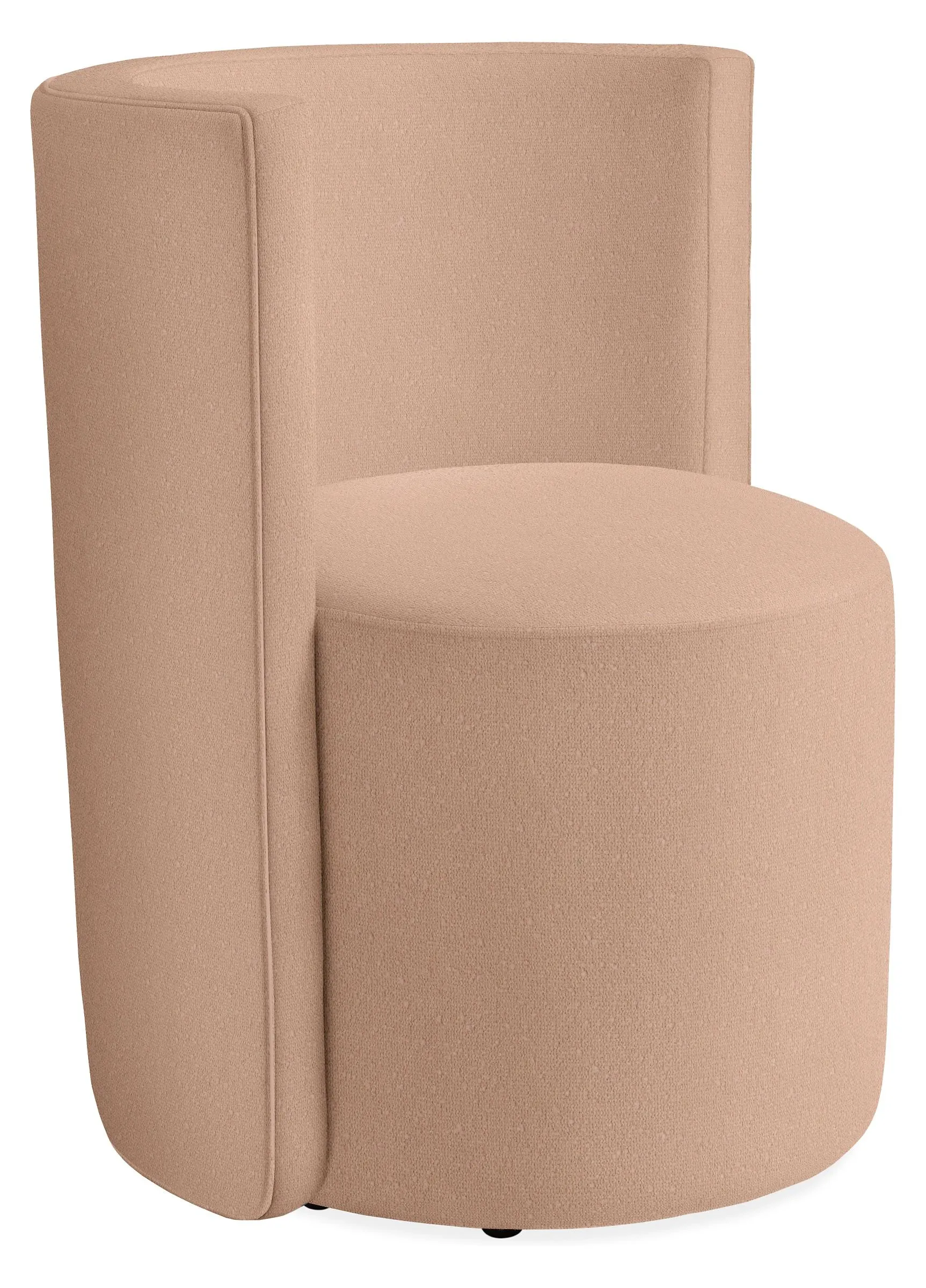 Como Dining Chair in Declan Blush