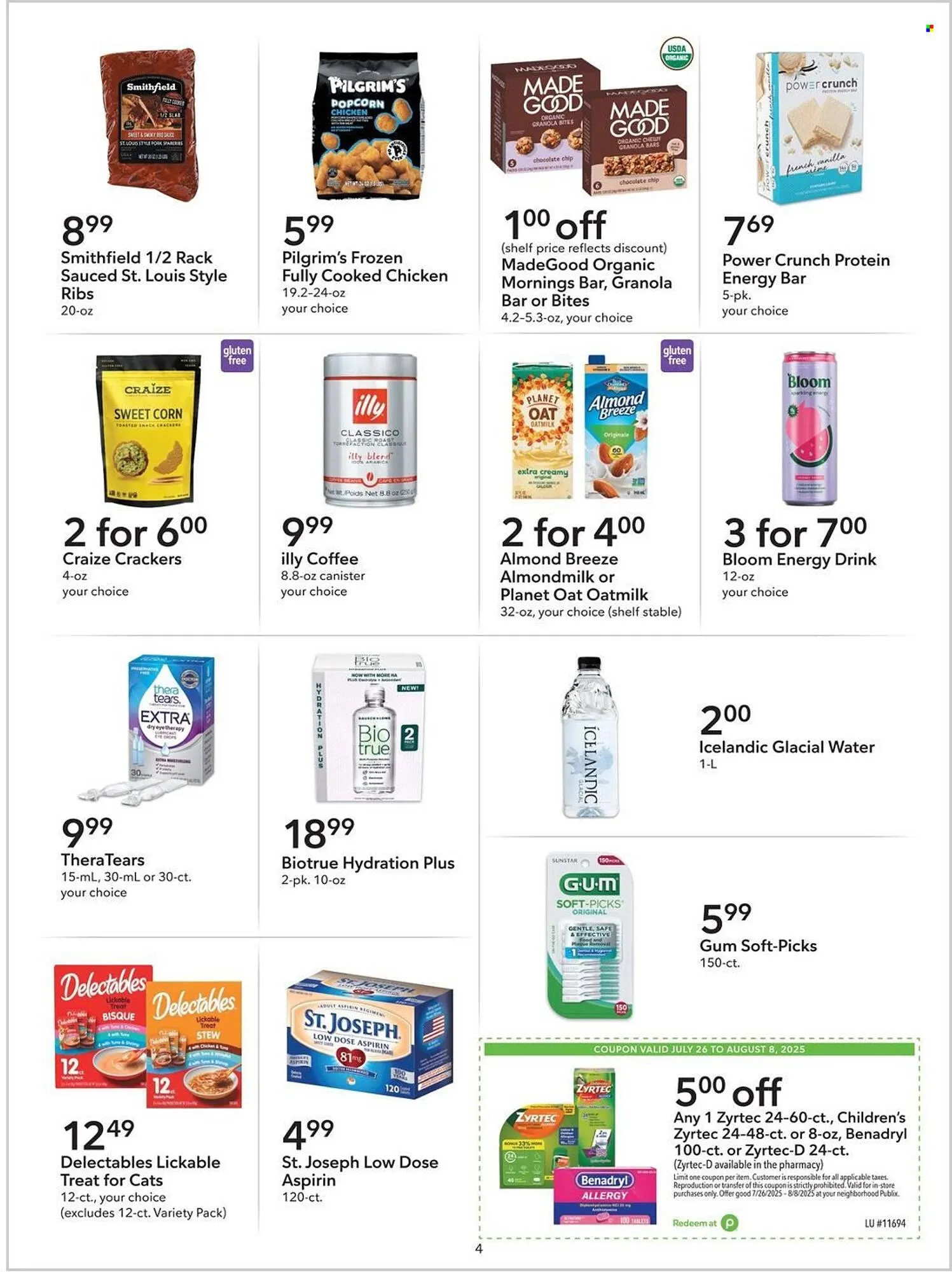 Weekly ad Publix Weekly Ad from July 26 to August 8 2025 - Page 4