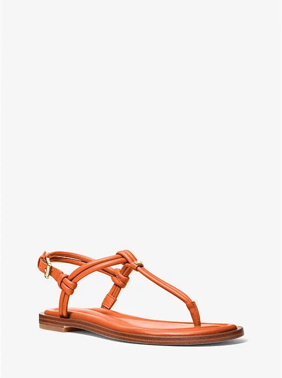 Astra Leather T-Strap Sandal