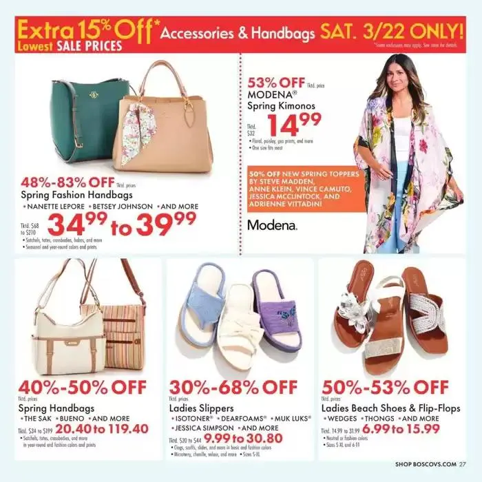 Weekly ad Weekly Ads Boscov's from March 20 to April 2 2025 - Page 27