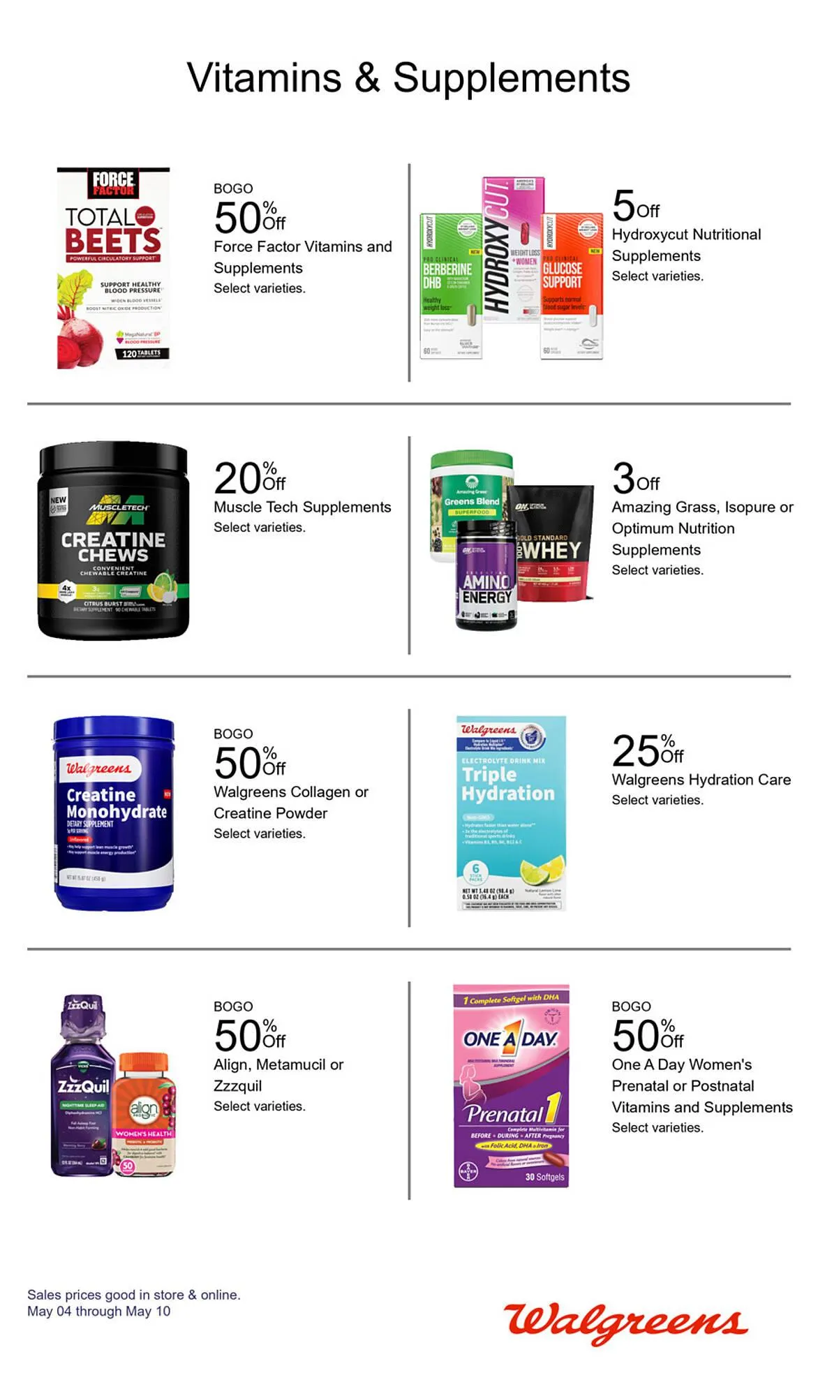 Weekly ad Walgreens Weekly Ad from May 4 to May 10 2025 - Page 10