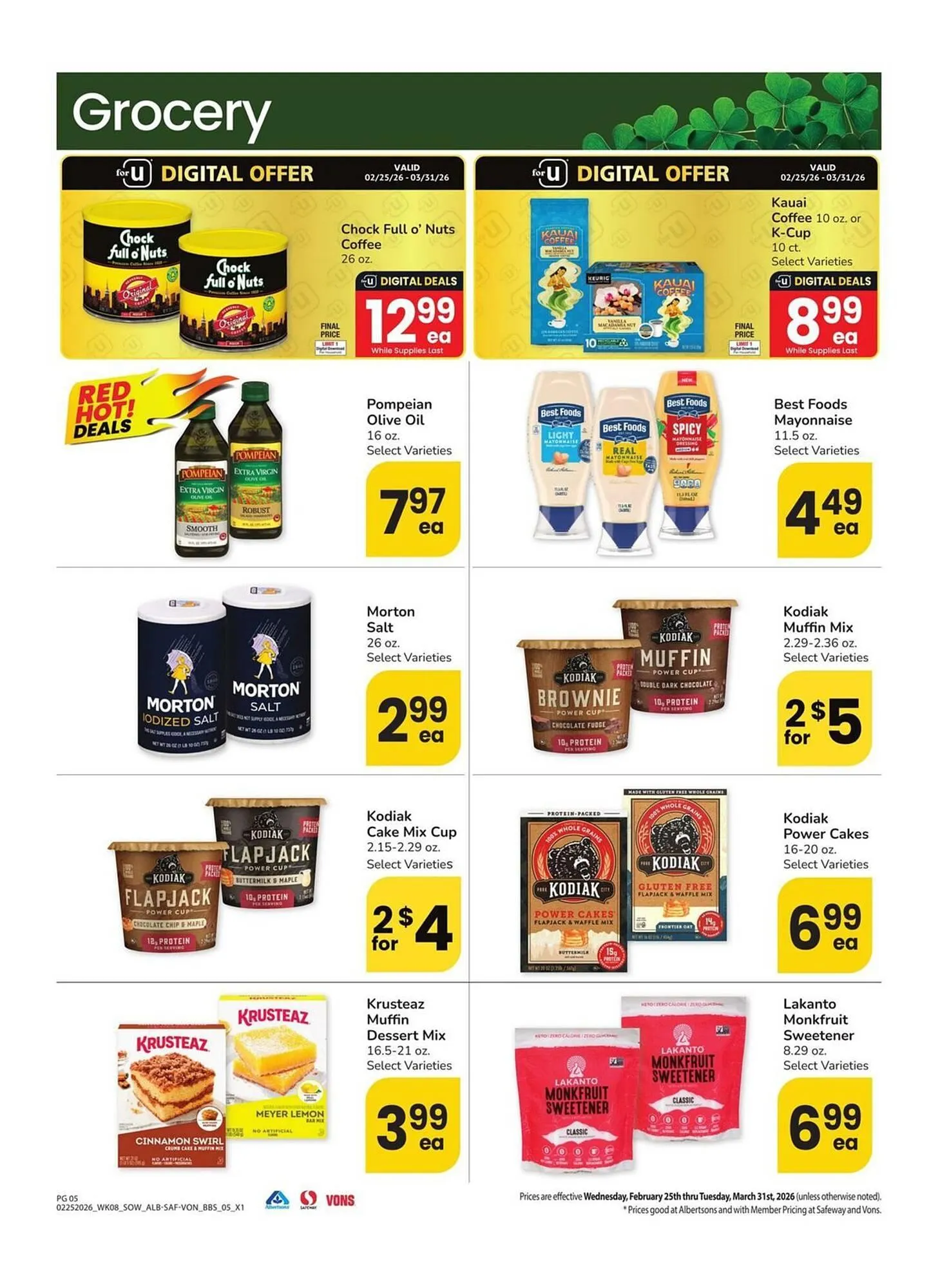 Weekly ad Albertsons weekly ad from February 25 to March 31 2026 - Page 5