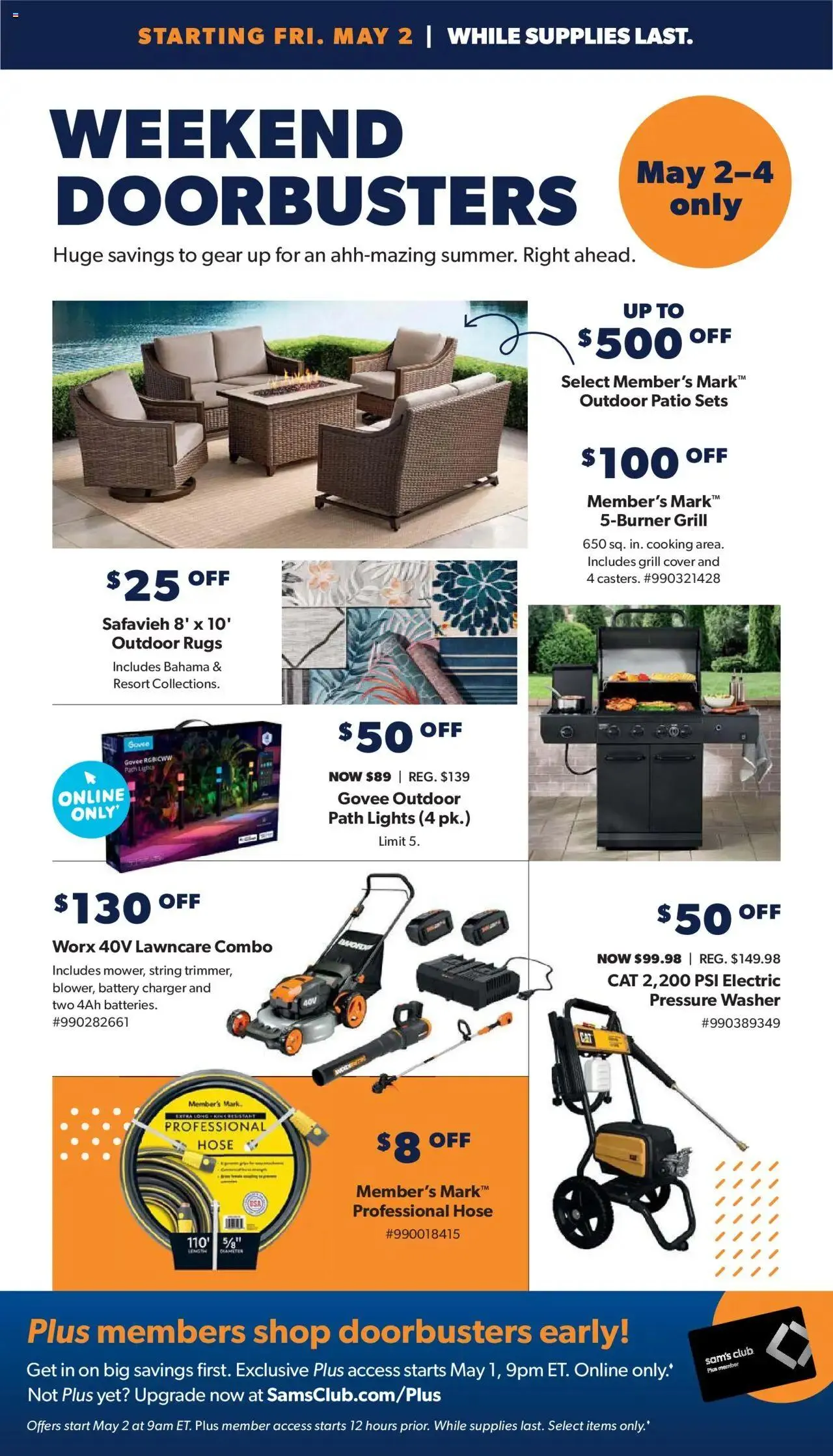 Weekly ad Sam's Club Savings Book May 2025 from April 30 to June 1 2025 - Page 2