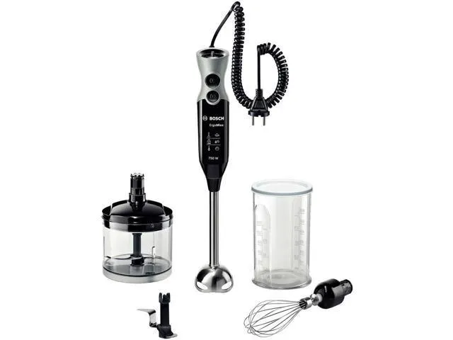 Bosch MSM67170 blender Immersion blender 750 W Black, Silver