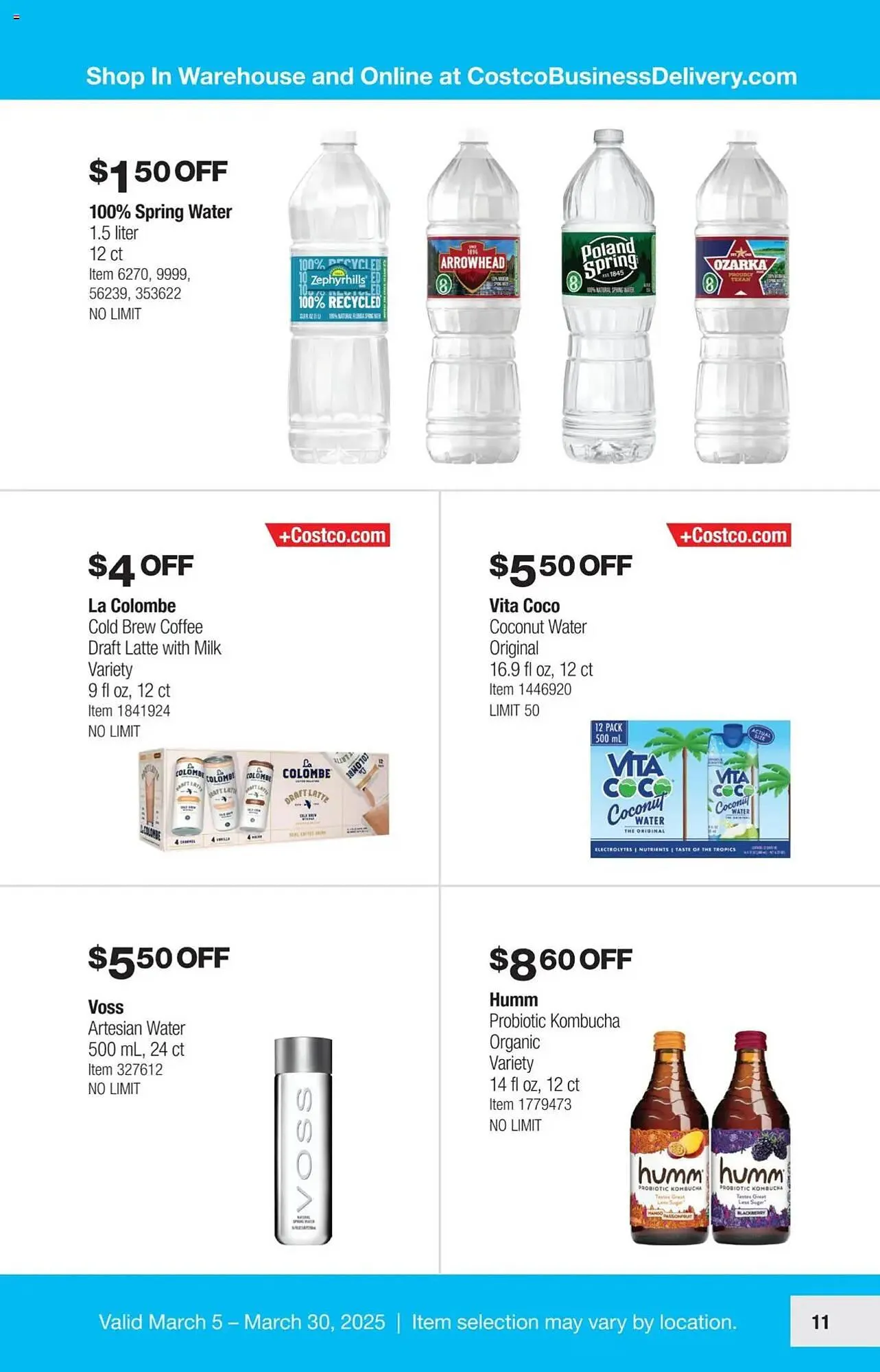 Catálogo de Costco Weekly Ad 5 de marzo al 30 de marzo 2025 - Página 11