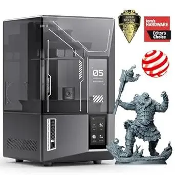 ELEGOO Mars 5 Ultra Resin 3D Printer with 7" 9K Mono LCD, 150mm/h High Speed Printing, Smart Automatic Leveling, Intelligent Detection, WiFi-Transfer, Printing Size of 6.04 x 3.06 x 6.49 inch