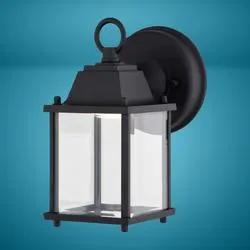 Patriot Lighting® Torrino II Textured Black LED Outdoor Wall Light