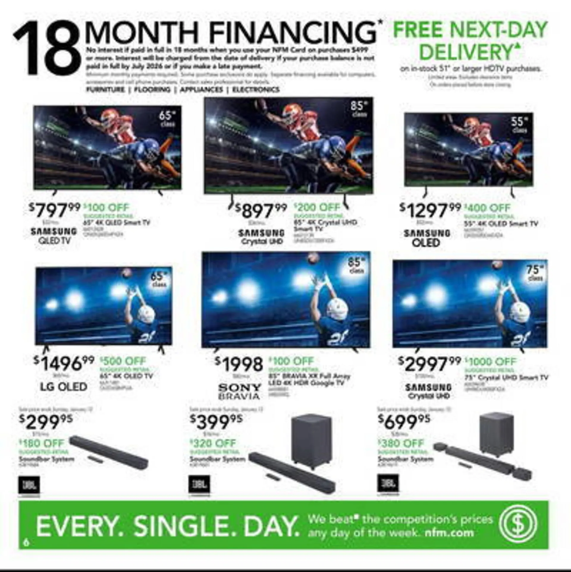 Weekly ad Nebraska Furniture Mart Weekly Ad from January 8 to January 14 2025 - Page 6