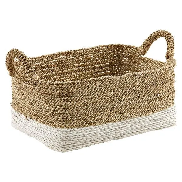 Large Beach House Storage Bins with Handles