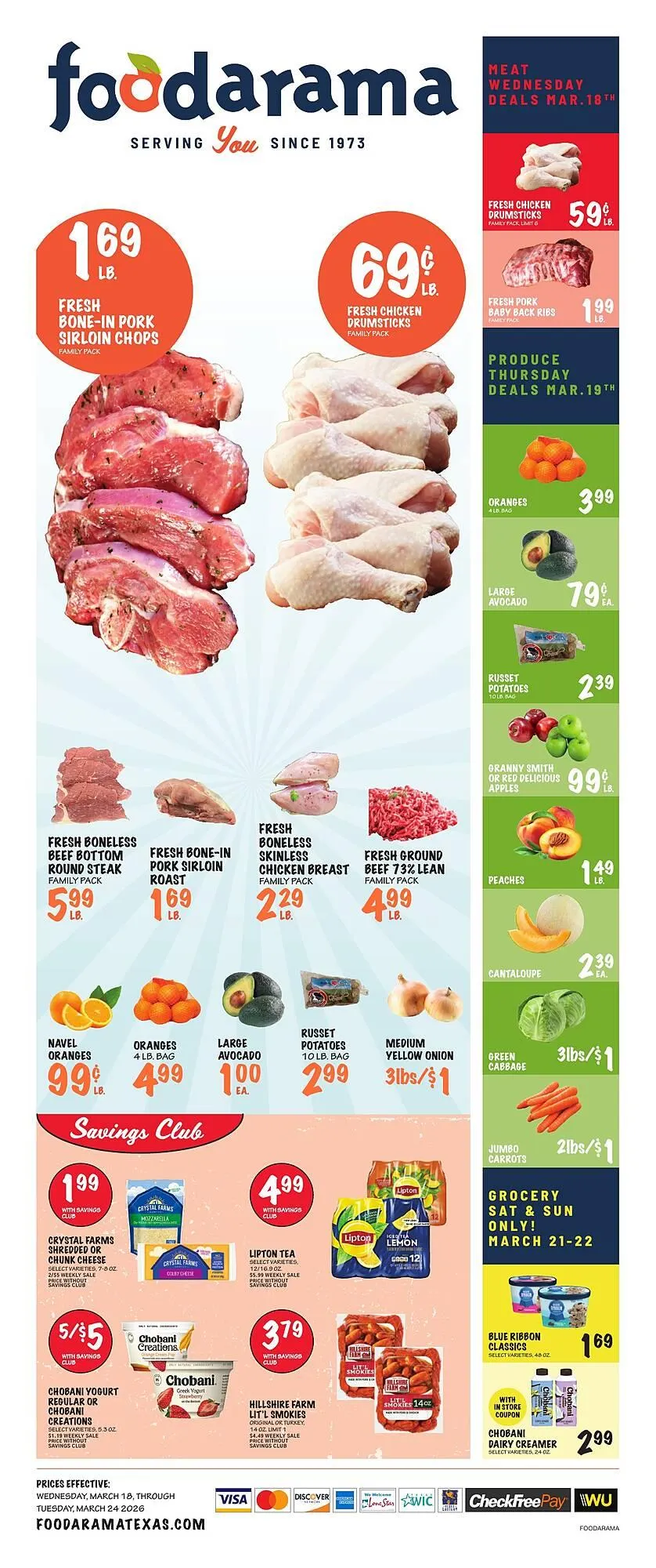 Foodarama weekly ad - 1