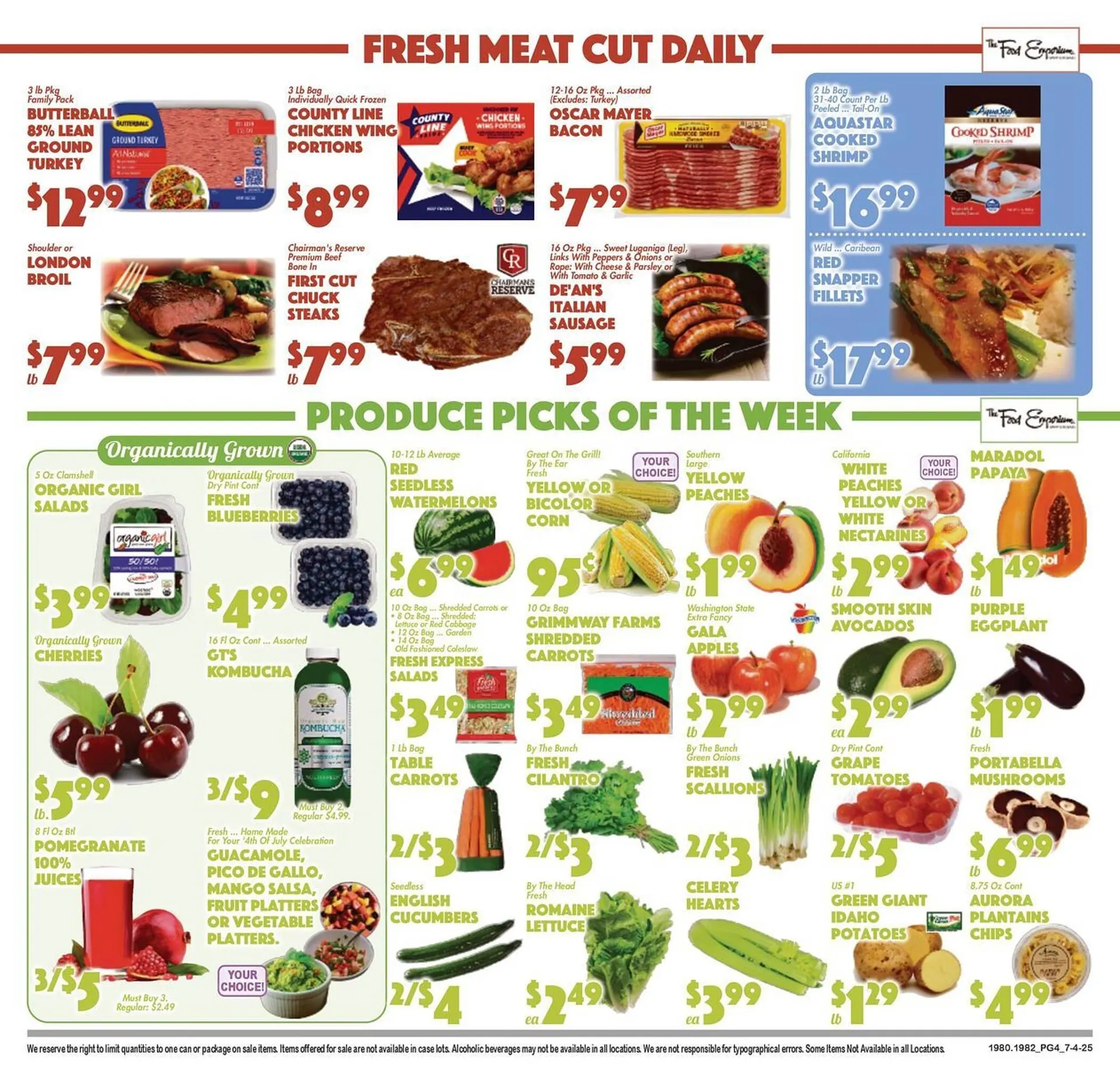 Weekly ad The Food Emporium Weekly Ad from July 4 to July 10 2025 - Page 4