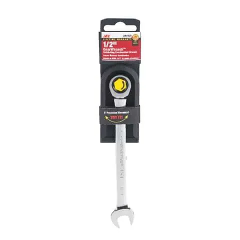 Ace Pro Series GearWrench 1/2 in. X 1/2 in. SAE Combination Wrench 7.0 in. L 1 pc