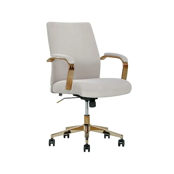 Thomasville Furniture Jolie Ergonomic Fabric Swivel Desk Chair,