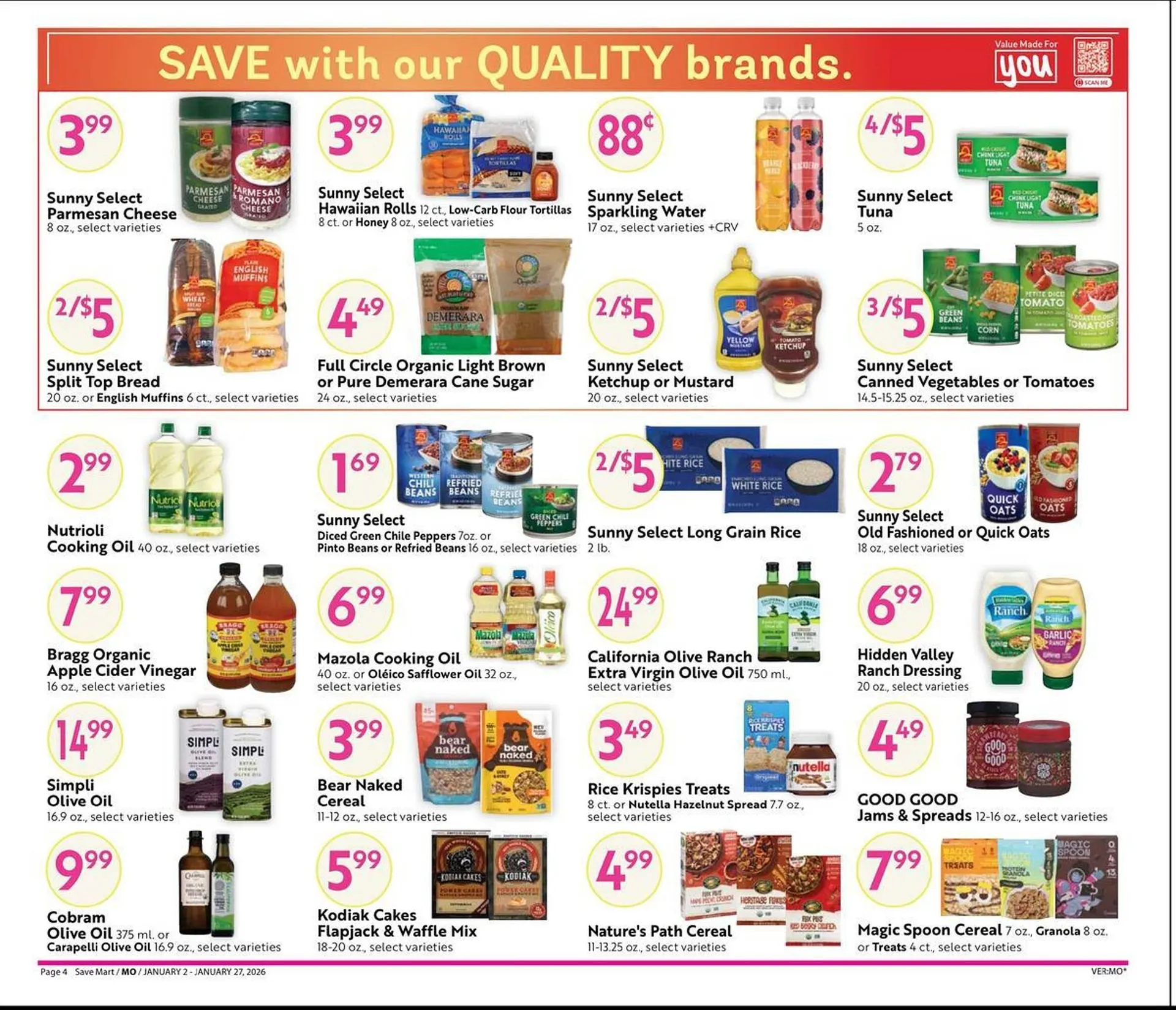 Weekly ad Save Mart weekly ad from January 2 to January 27 2026 - Page 4