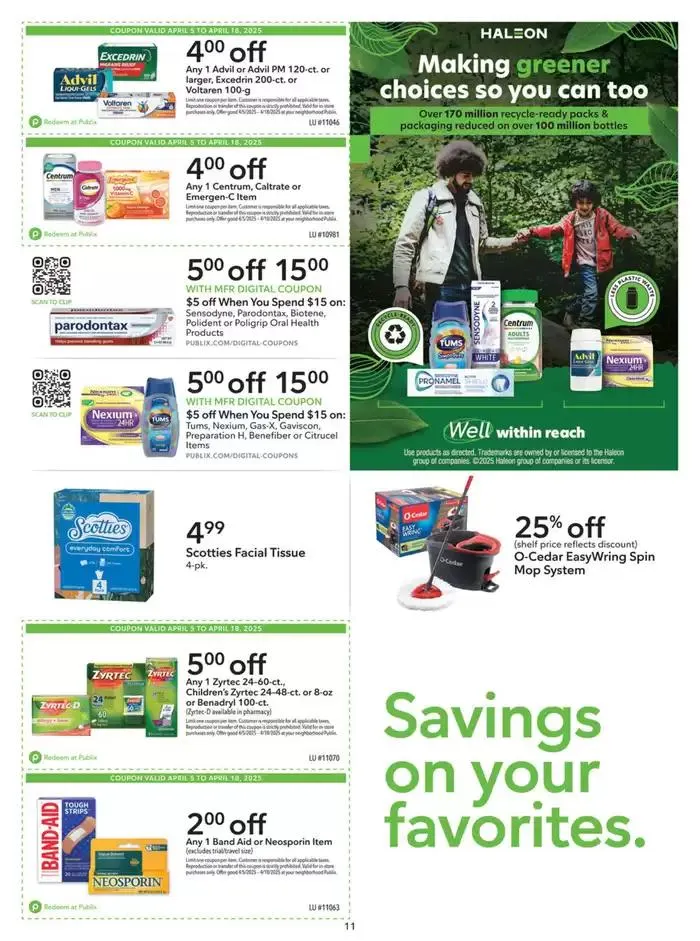 Weekly ad Publix Extra Savings from April 5 to April 18 2025 - Page 11
