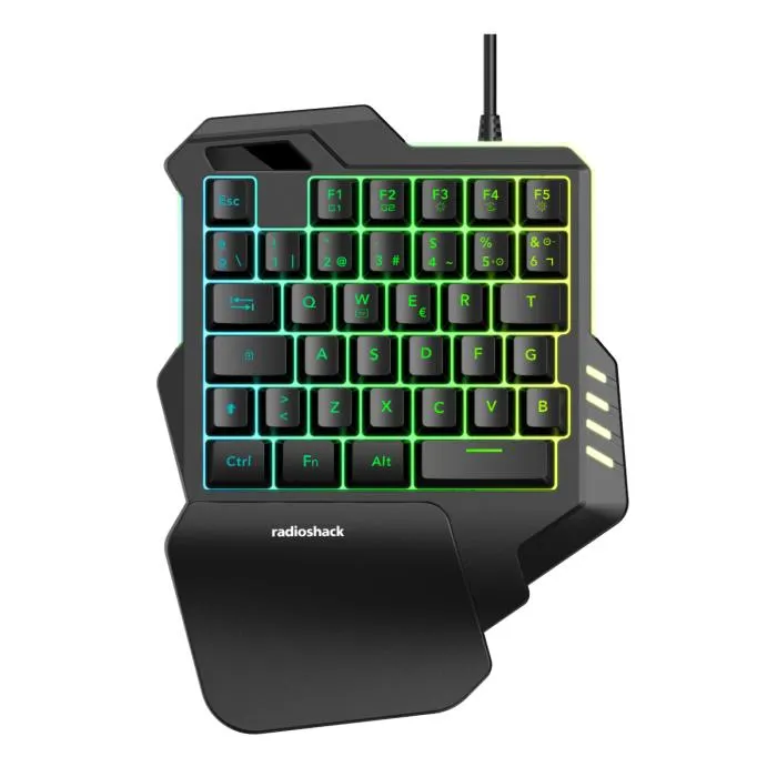 RadioShack Half Wired Keyboard 2607075