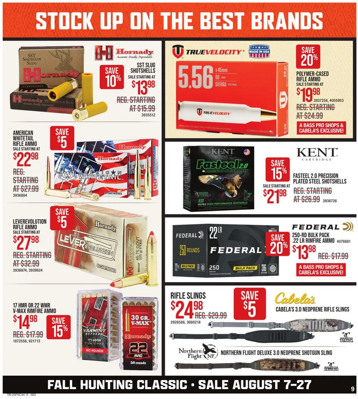 Weekly ad Bass Pro Current weekly ad from August 7 to August 27 2025 - Page 9
