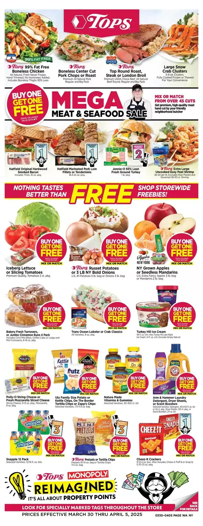 Weekly ad Great discounts on selected products from March 30 to April 5 2025 - Page 1