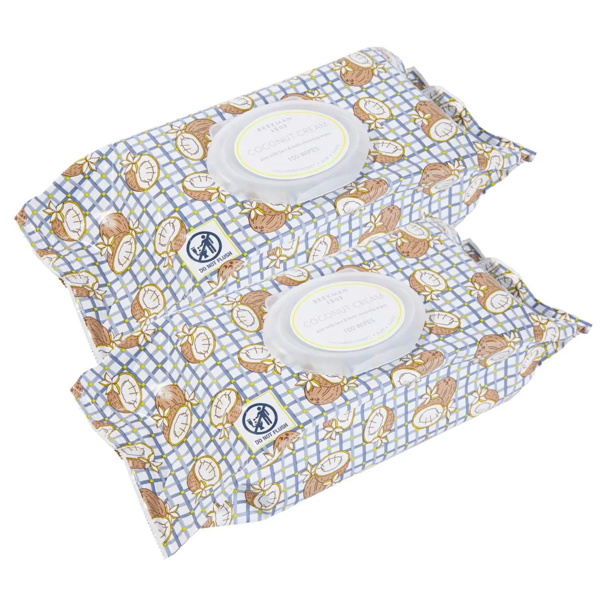 Beekman 1802 200-count Goat Milk Face Cleansing Wipes