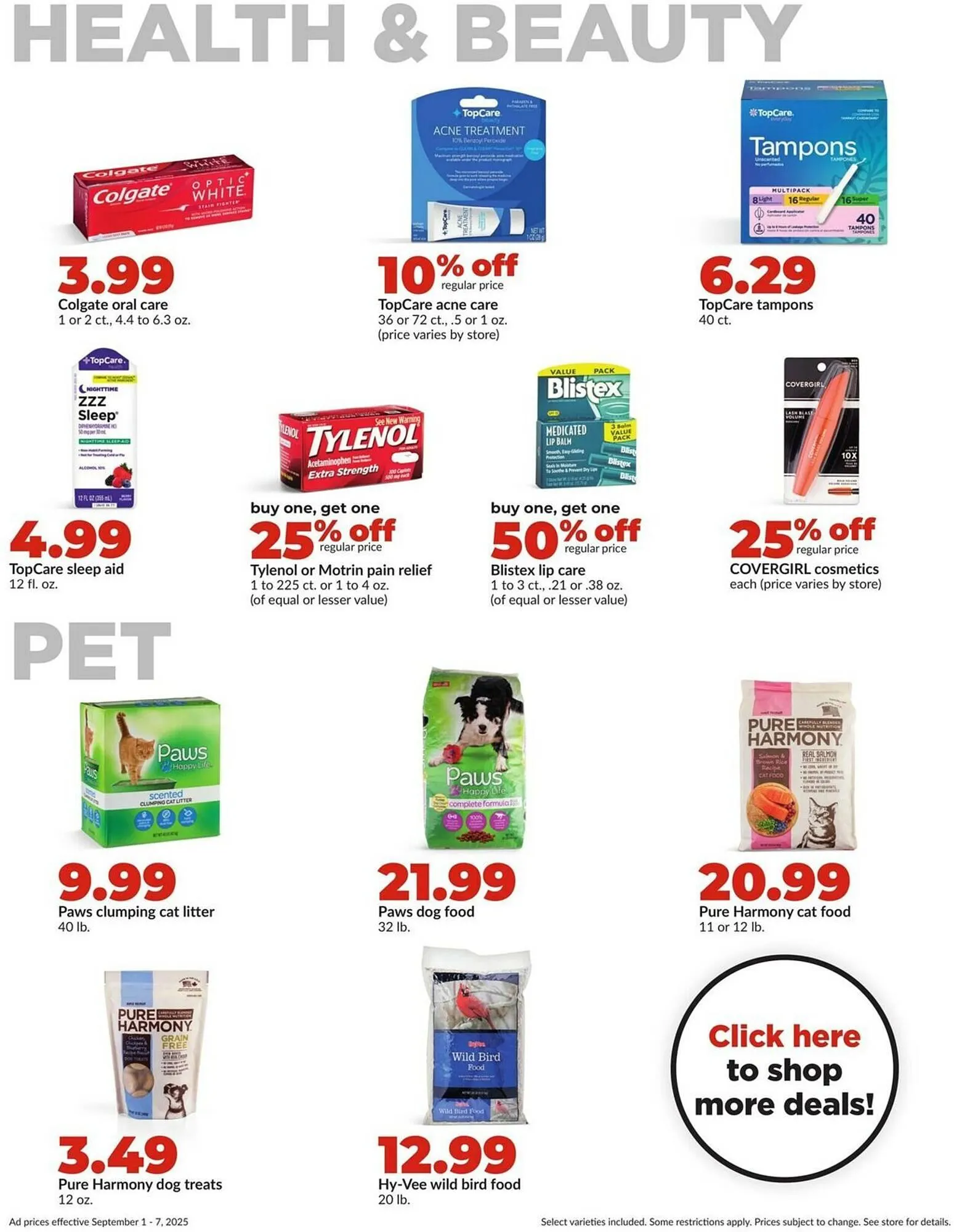 Weekly ad Hy-Vee Weekly Ad from September 1 to September 28 2025 - Page 31