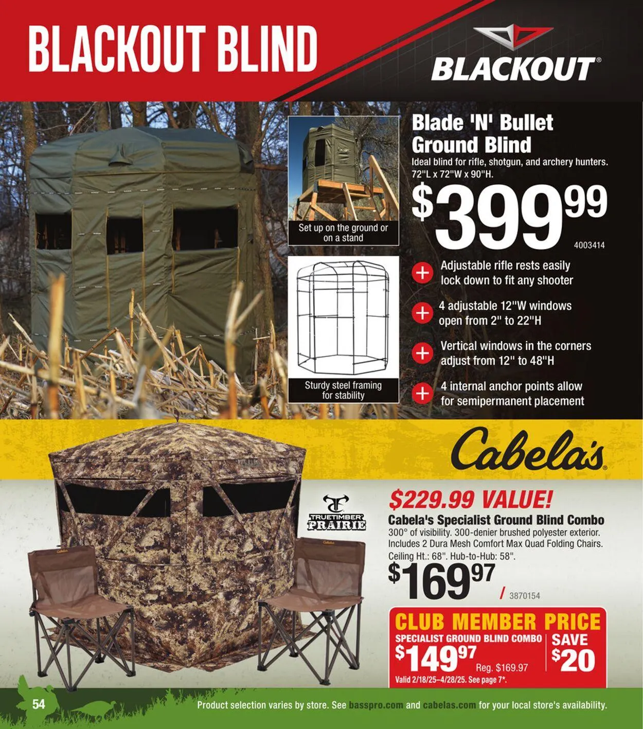 Weekly ad Bass Pro Current weekly ad from February 19 to March 5 2025 - Page 54