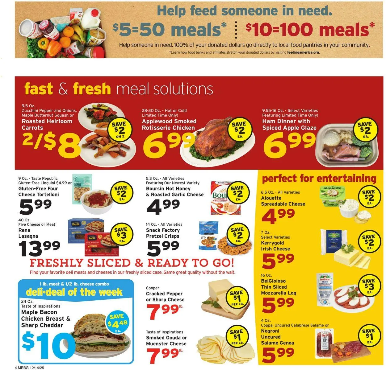 Weekly promotion Hannaford Current weekly ad spanning from December 14 to December 20 2025 - Page 4 for Catalogue 365