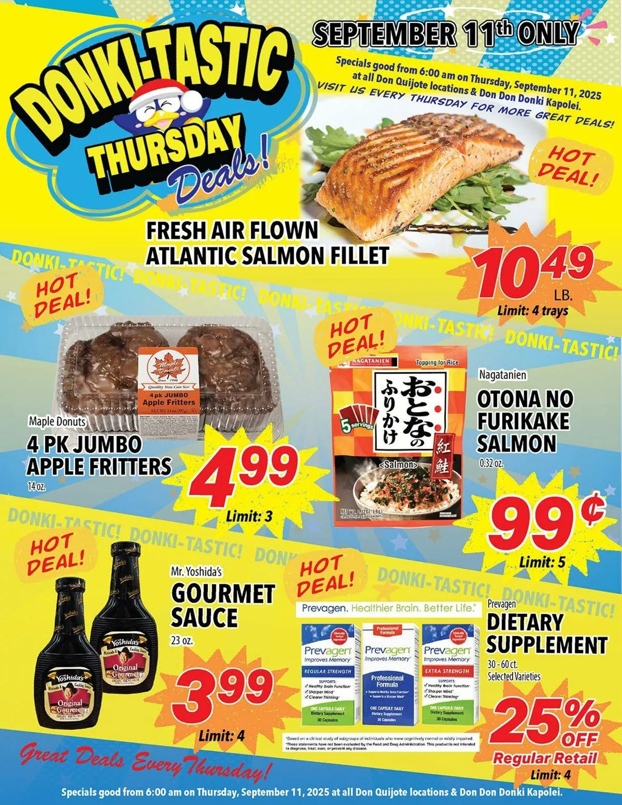 Weekly ad Don Quijote Hawaii from September 11 to September 25 2025 - Page 1