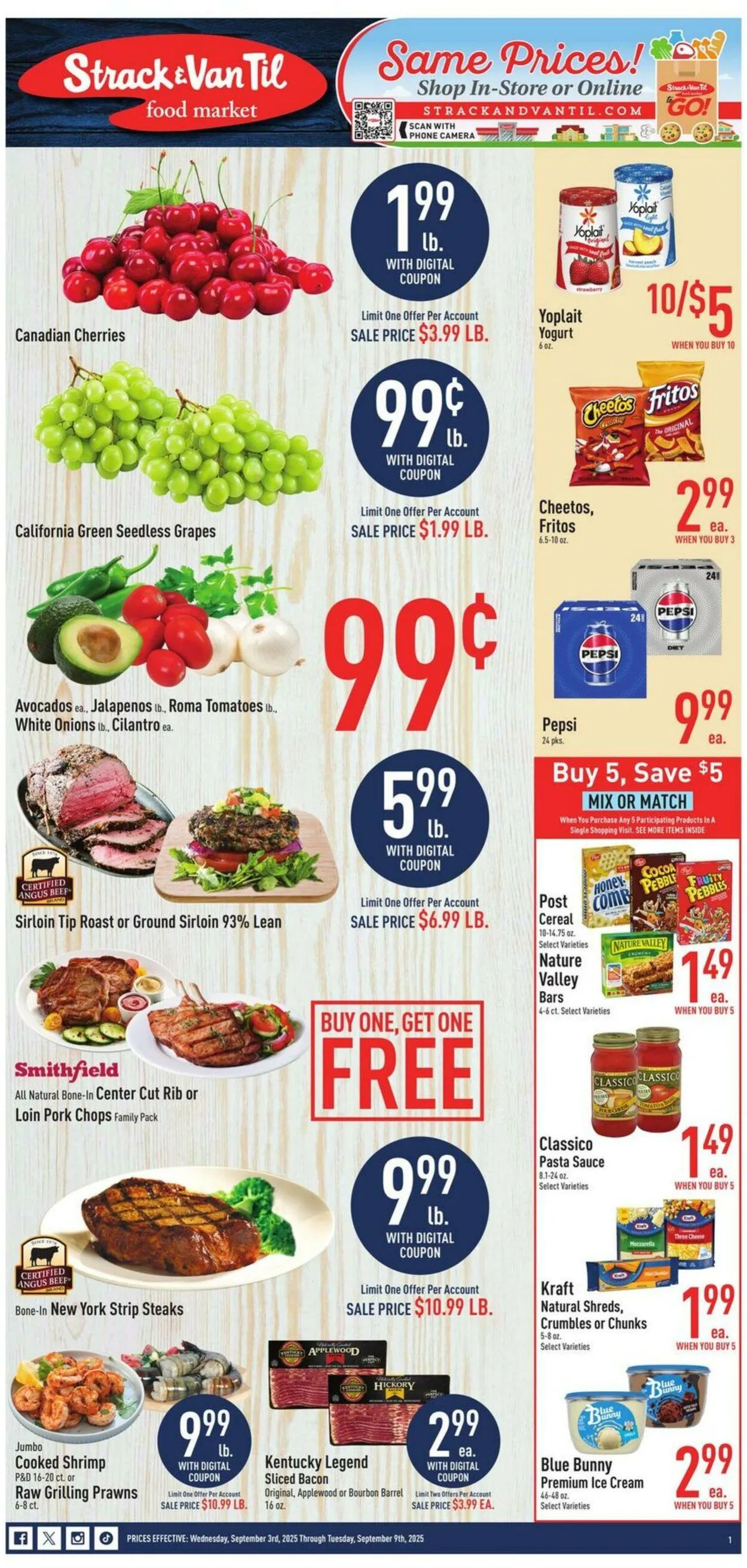 Weekly ad Strack & Van Til Current weekly ad from September 3 to September 9 2025 - Page 1