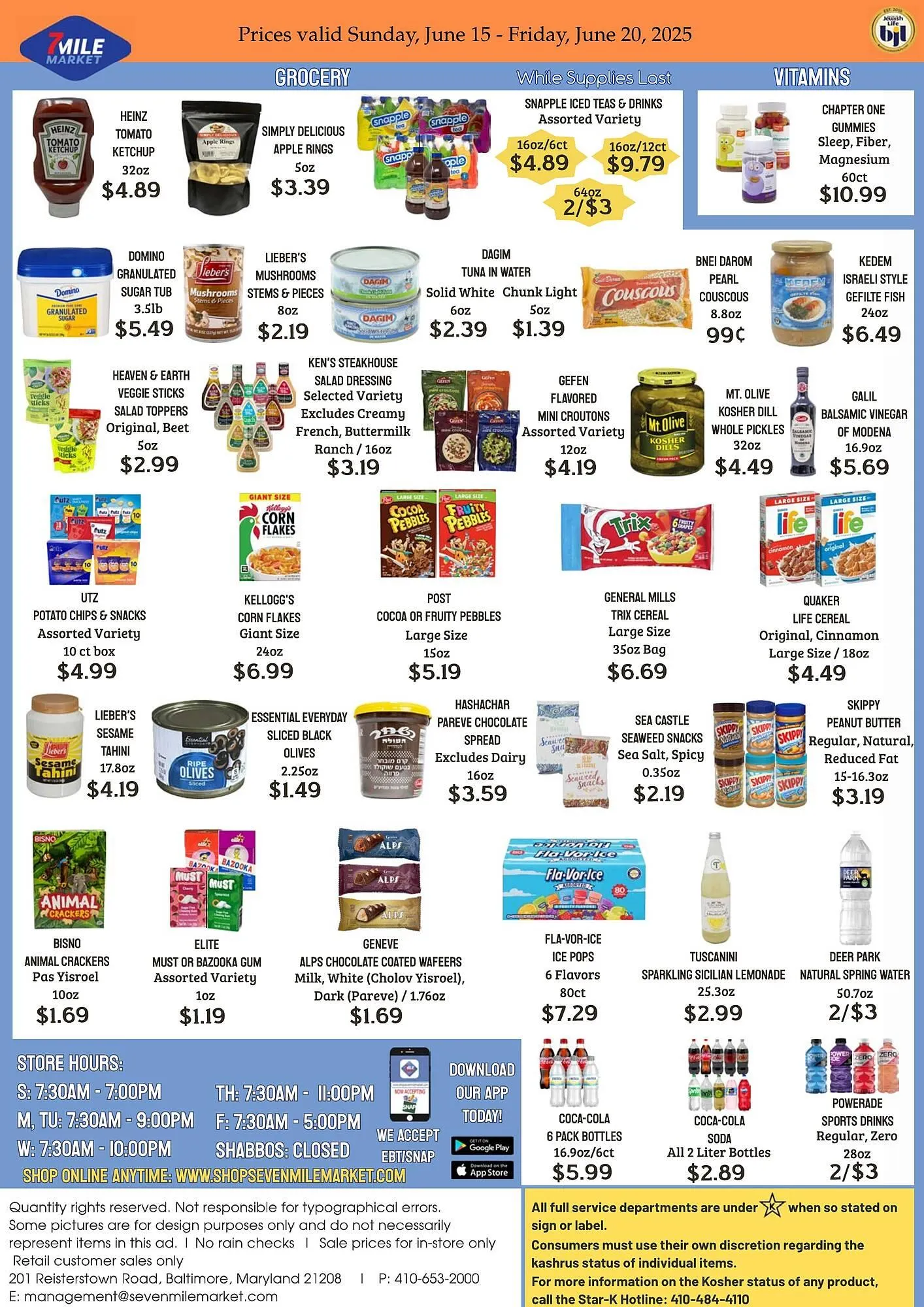 Weekly ad Seven Mile Market ad from June 15 to June 20 2025 - Page 2