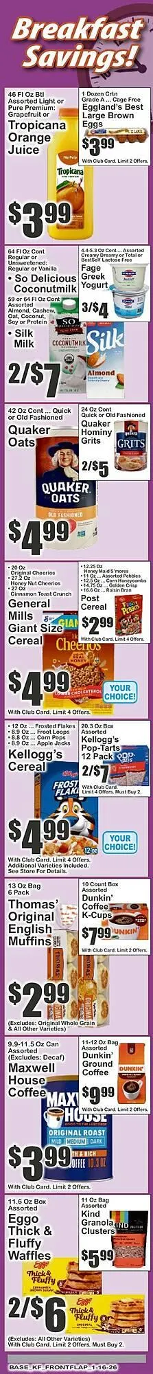 Weekly ad Key Food circular from January 16 to January 22 2026 - Page 2