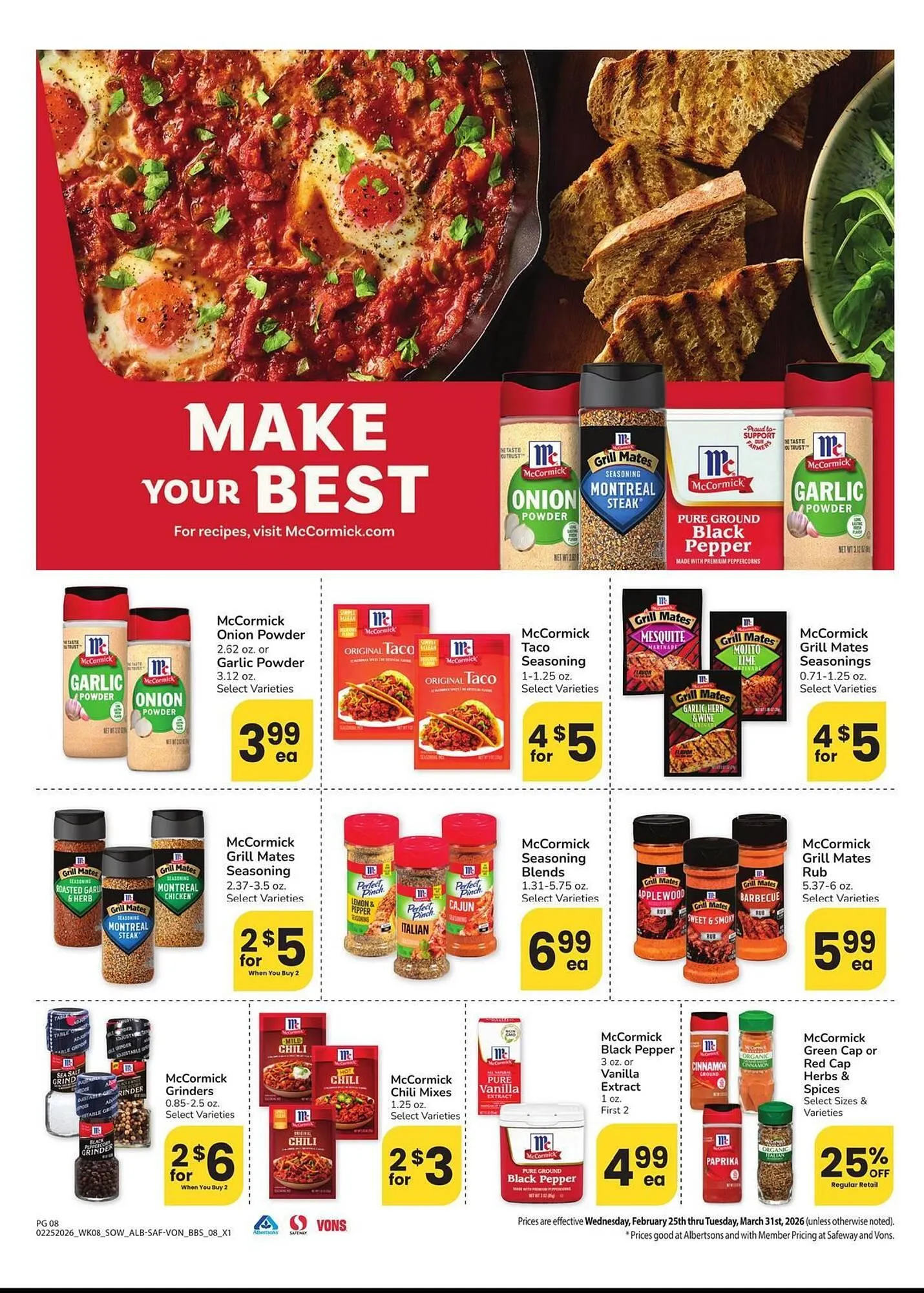 Weekly ad Safeway weekly ad from February 25 to March 31 2026 - Page 8