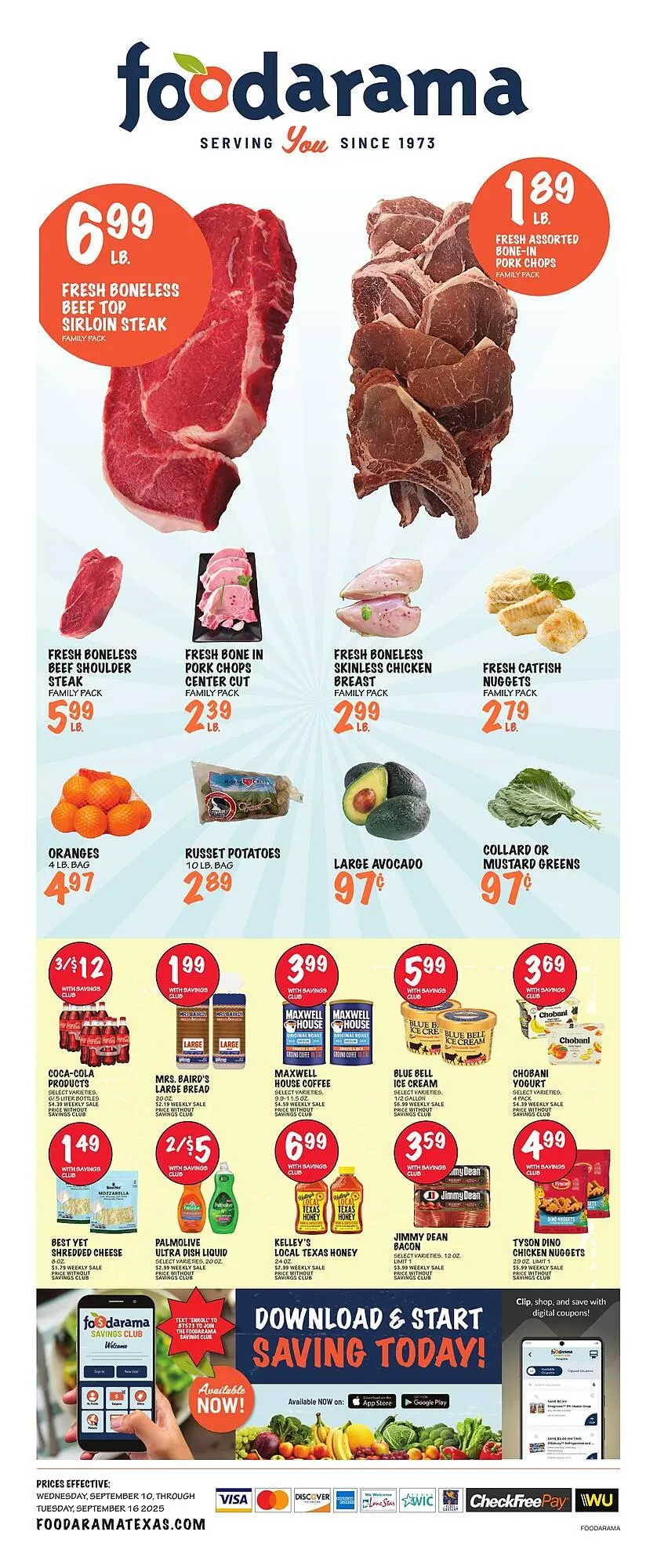 Weekly ad Foodarama weekly ad from September 10 to September 16 2025 - Page 1